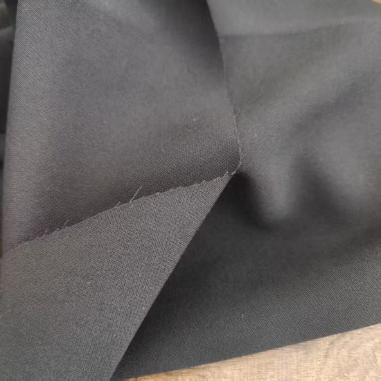 Premium Cation Polyester Spandex Striped Fabric for T-Shirt